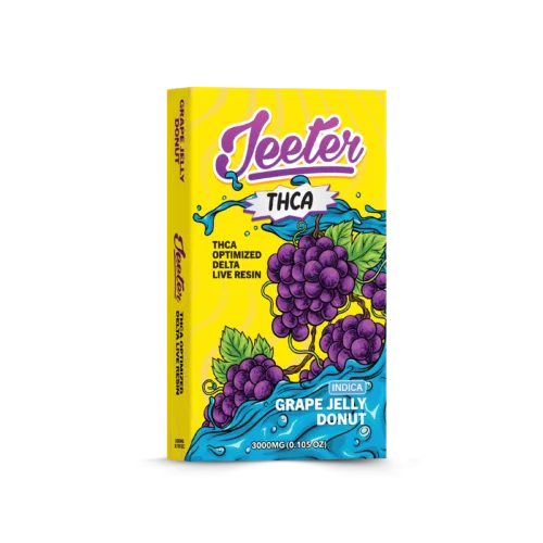 65b7f6ae470956f6166c69cf Jeeter THCA Vape Boxes 2024 Grape Jelly copy