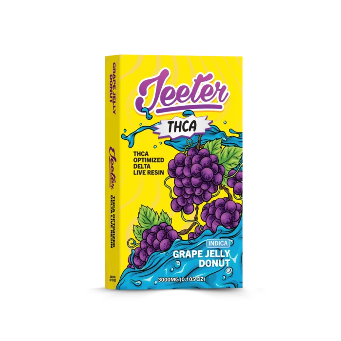 65b7f6ae470956f6166c69cf Jeeter THCA Vape Boxes 2024 Grape Jelly copy scaled